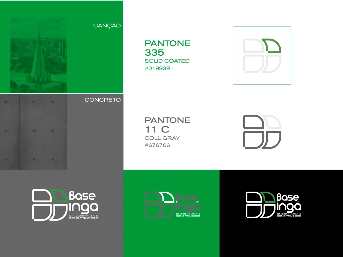 Identidade visual Base Ingá Engenharia